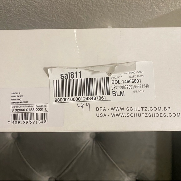 New SCHUTZ Ariella High Stiletto Sandals - Size 7.5M - Picture 6 of 10